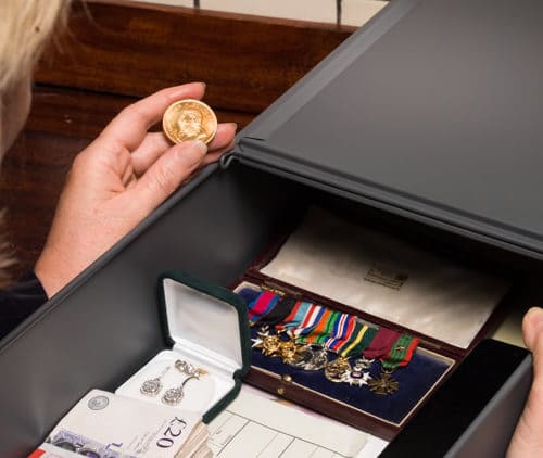 St James' Safe Deposit Box Valuables