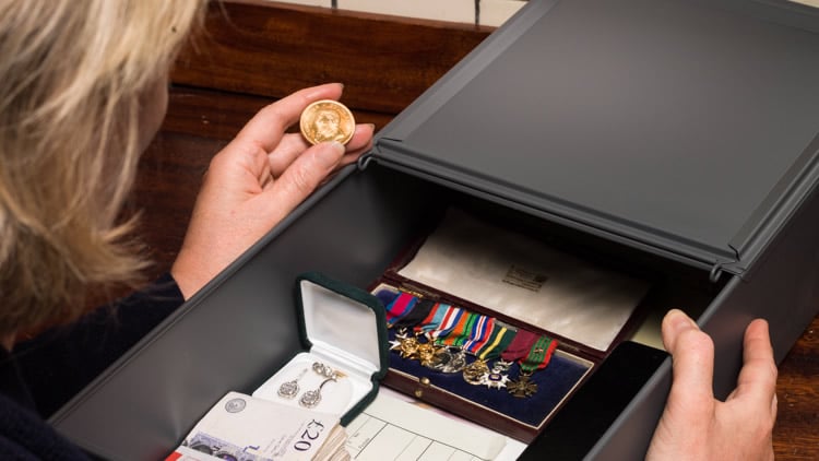 St James' Safe Deposit Box Valuables