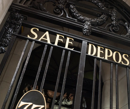 St James' Safe Deposit Manchester Entrance