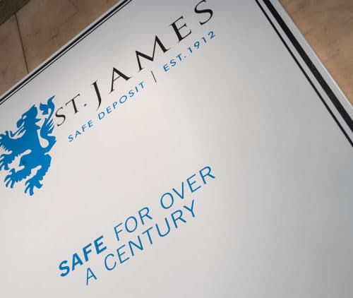 St James' Safe Deposit Safe For Over A Century